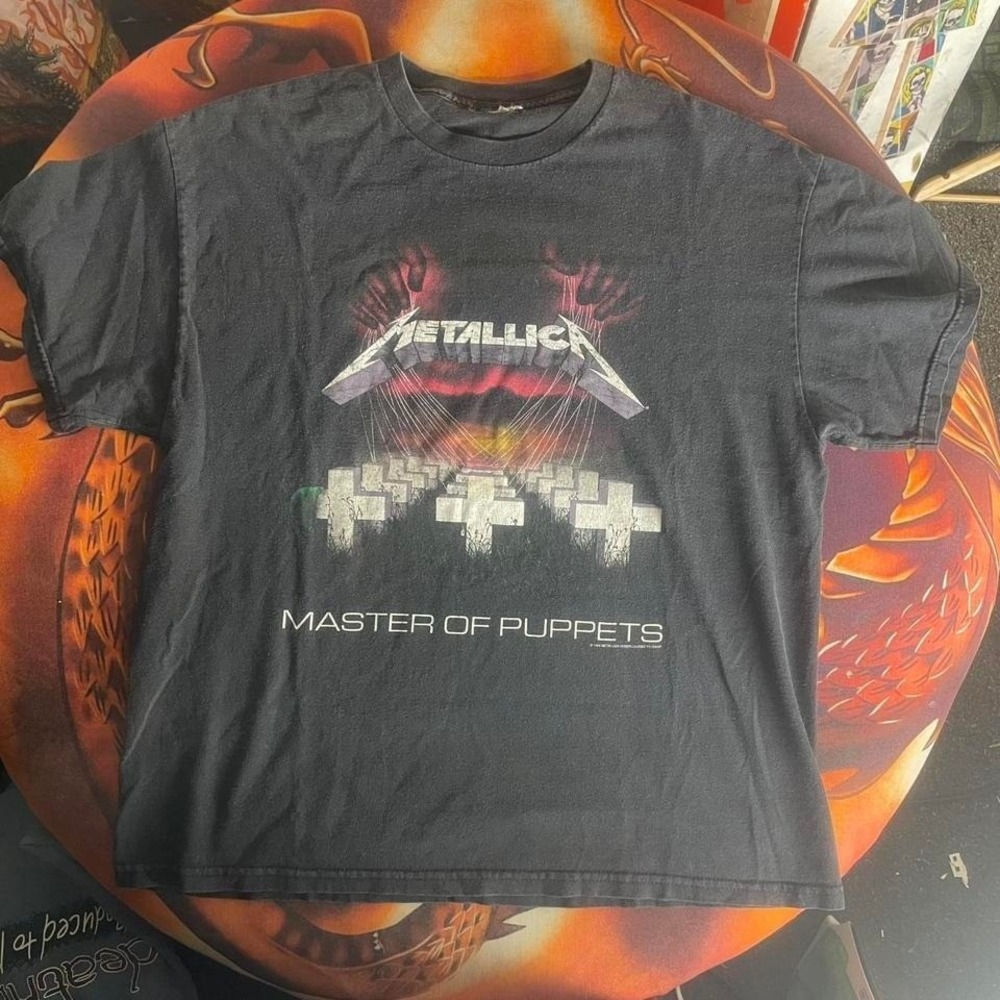 Vintage 1994 Metallica Master of Puppets Black T-Shirt